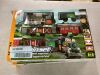 Lot of (2) Kids Electric Railway Train Track Toy Play Set w/ Music, Lights - Thumbnail 2
