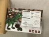 Kids Remote Control Dinosaur T-Rex w/ Light-Up LED Eyes, Roaring Sounds - Thumbnail 3
