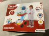 Play Doctor Kit for Kids, Boys & Girls with 17 Accessories, Mobile Cart - Thumbnail 2