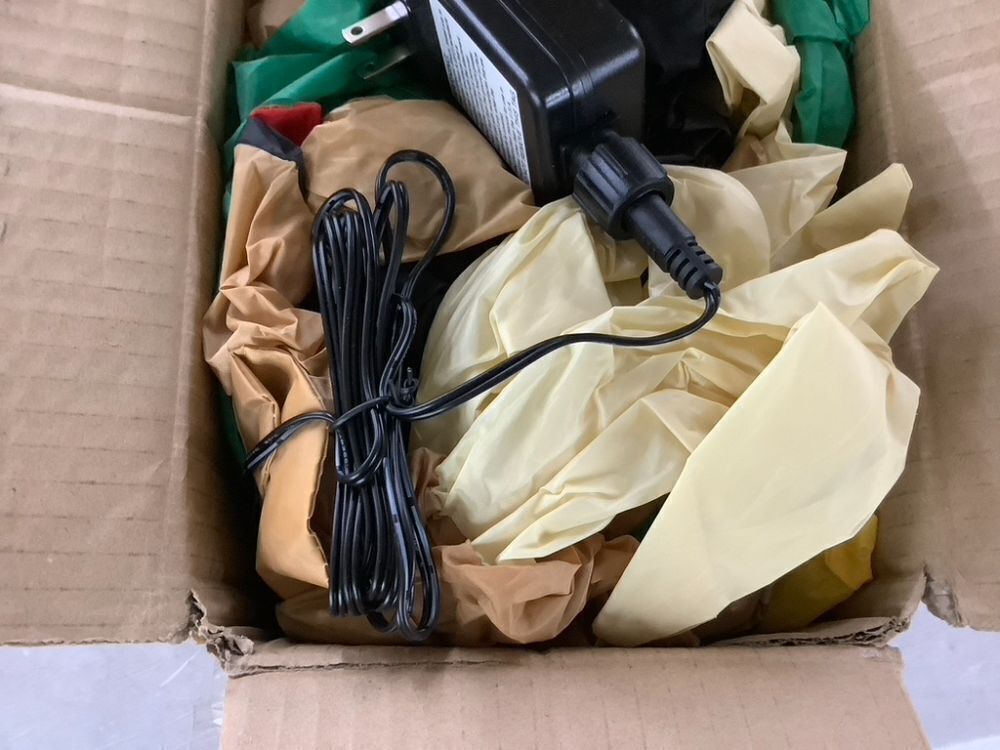 Lot of (2) Lighted Inflatable Santa Claus & Reindeer Christmas Decoration - 9ft - Image 3 - Lot 389