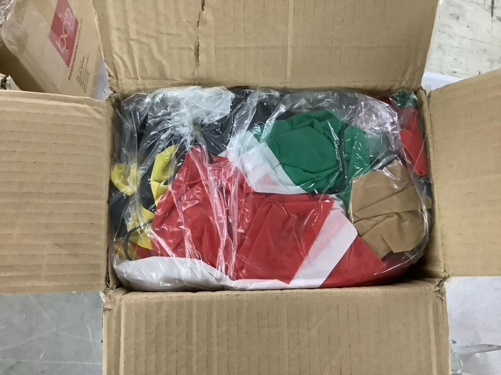 Lighted Inflatable Santa Claus & Reindeer Christmas Decoration - 9ft - Image 3 - Lot 491