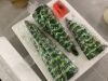 Set of 3 Pre-Lit Ceramic Tabletop Christmas Trees - Thumbnail 2