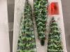 Set of 3 Pre-Lit Ceramic Tabletop Christmas Trees - Thumbnail 4