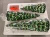 Set of 3 Pre-Lit Ceramic Tabletop Christmas Trees - Thumbnail 5