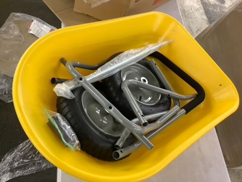 Dual-Wheel Wheelbarrow Garden Cart - Lot 200