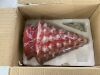 Pre-Lit Ceramic Tabletop Christmas Tree with Lights- 15in - Thumbnail 3