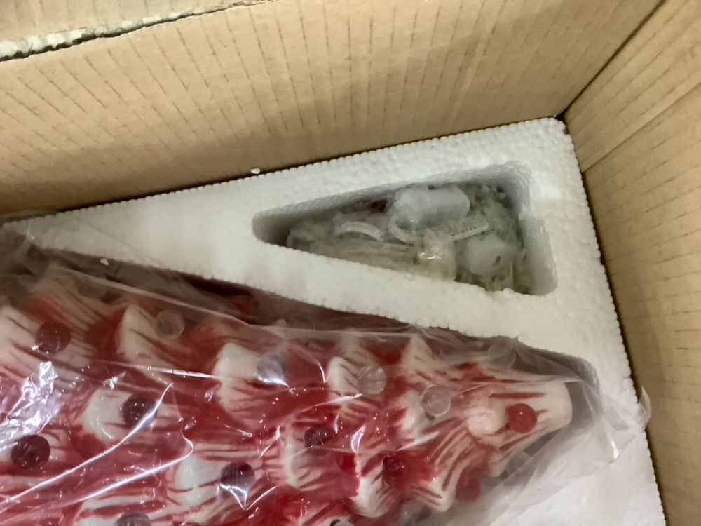 Pre-Lit Ceramic Tabletop Christmas Tree with Lights- 15in - Image 4 - Lot 394