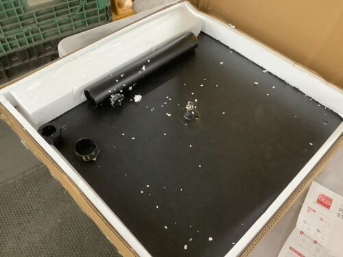 Steel Umbrella Base, Patio Stand w/ Tightening Knob & Anchor Holes - 38.5lb - Lot 400