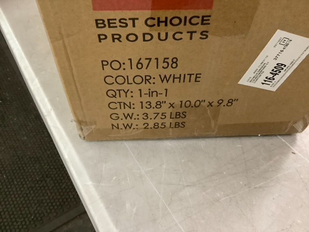 Pre-Lit Ceramic Tabletop Christmas Tree with Lights- 15in - Image 5 - Lot 695