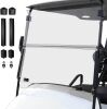 Foldablel Golfcart Windscreen for EZGO TXT - Thumbnail 1