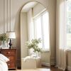Arched Gold Full Length Mirror, 56" x 20" - Thumbnail 1