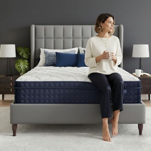 Vesgantti 12" Queen Luxury Hybrid Mattress - Lot 61JF