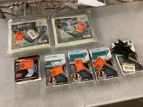 Lot of Rug Pads & Rug Grippers - Lot 610JF