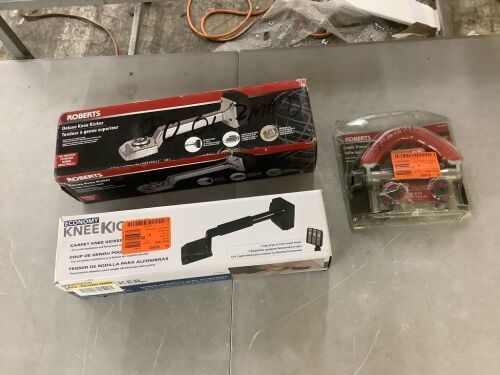 Lot of Carpet Laying Tools - Uninspected - Lot 611JF