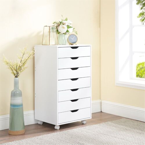 Naomi Home Debbie 7-Drawer Office File Storage Cabinet - Lot 118JF