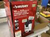 Husky 10 Gal. 6.0 Peak HP Stainless Steel Wet Dry Vac Shop Vacuum with Locking Hose, Filters, Dust Bag and Attachments - Thumbnail 2