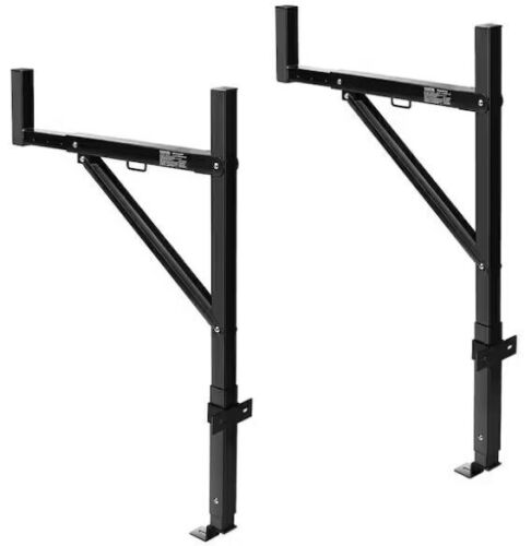 VEVOR 19 in. to 34 in. Truck Ladder Rack 250 lbs. Capacity - Lot 123JF