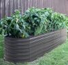 VEIKOUS 8 ft. x 2 ft. x 2 ft. Galvanized Raised Garden Bed 9-in-1 Planter Box Outdoor, Dark Gray - Thumbnail 1