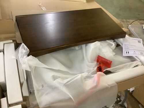 Madison Park Coffee Table - Trim Coming Off Bottom Shelf - Lot 311JF