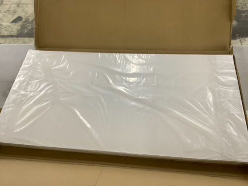 Smooth Drop Ceiling Tiles, 24" x 48", 10 Pack - Lot 704