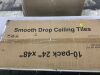 Smooth Drop Ceiling Tiles, 24" x 48", 10 Pack - Thumbnail 6