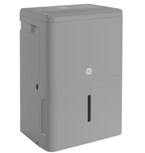 GE 50-Pints for Wet Rooms Up To 4500 sq. ft. Residential Dehumidifier with Bucket in Gray Wi-Fi, ENERGY STAR - Lot 39JF