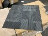 768 sq. ft. - (8) Cases of VEVOR Gray 24 in. x 24 in. Peel and Stick Pattern Carpet Tile Squares (96 sq. ft./case) - Thumbnail 3