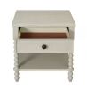 Madison Park Beckett Antique Cream 1 Drawer Nightstand - Thumbnail 1