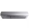 VIKIO 30 in. 600 CFM Ducted Under Cabinet Range Hood in Stainless Steel with Mesh Filters and Push Buttons - Thumbnail 1