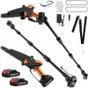2-IN-1 Cordless Electric Pole Saw & 8" Mini Chainsaw - Thumbnail 1