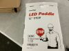 SmartSign LED Stop Paddle Rechargeable Battery & Charge Reflective Hand Held Sign - Thumbnail 4