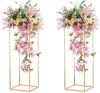 Geometric Centerpiece Flower Stand, 2 Pack - Thumbnail 1
