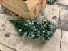 12' Pre-Decorated Christmas Tree w/ Pinecones, Flocked Branch Tips - Thumbnail 3