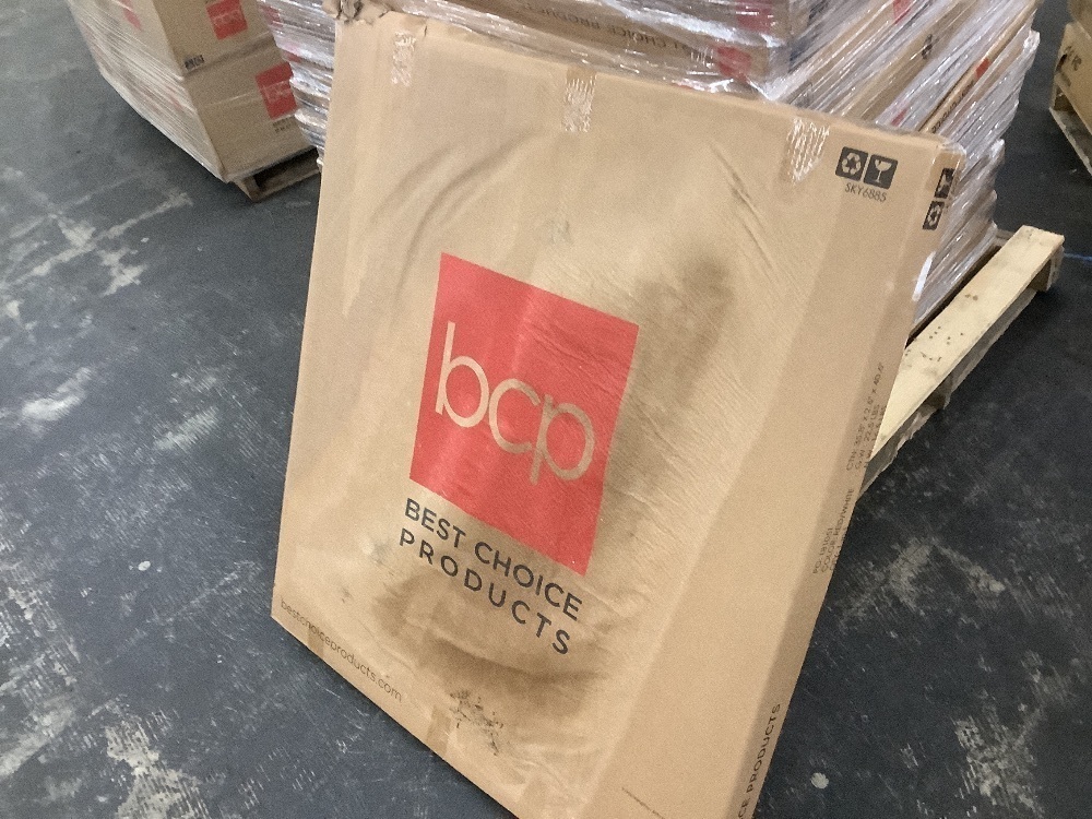 3-Piece Christmas JOY Nativity Yard Decoration w/ Ground Stakes, 46in - Water Damaged Box - Image 2 - Lot 250C