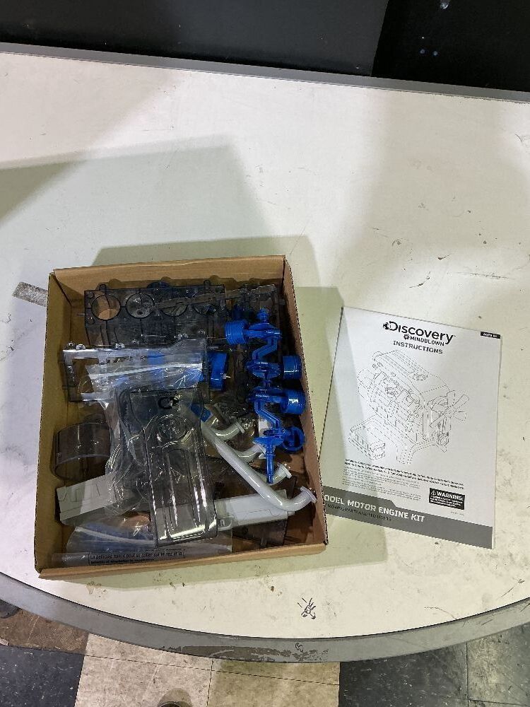 Discovery™ #Mindblown Model Engine Kit, with Moving Motor Parts And LED Lights - Image 3 - Lot 49