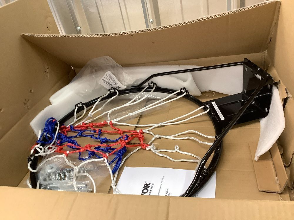 VEVOR Basketball Hoop/Rim, Adjustable Height Portable Backboard Court, Basketball Goal, Mobile Stand with Wheels Weighted Base, Youth&Adults, Outdoor/Indoor - Image 2 - Lot 6