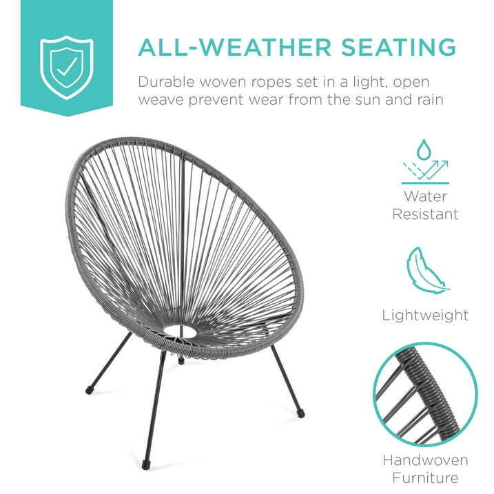 All-Weather Acapulco Chair Set of 2 - Image 1 - Lot 254