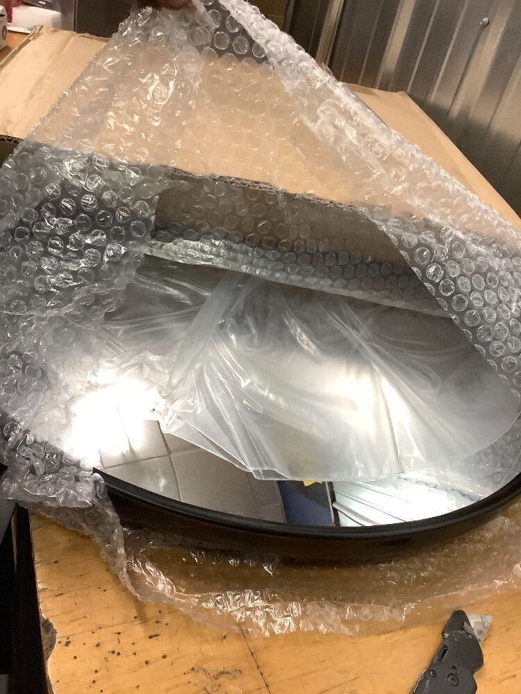 24-Inch Convex Security Corner Mirror - Adjustable Fixing Bracket, Wide Angle, Indoor and Outdoor Use - Ideal for Major Warehouse, Industrial Areas, Large Parking Lots, Alleys and Driveways - Image 2 - Lot 316