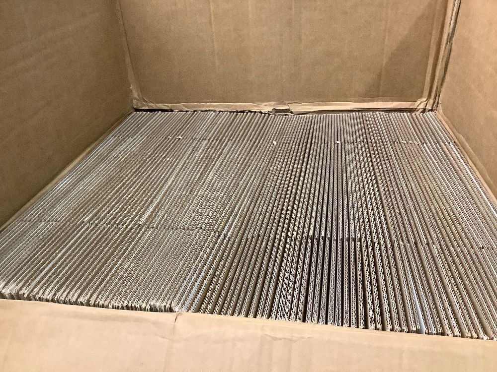 100 Pack of 12x9x4” White Corrugated Cardboard Packing Shipping Mailing Moving Carton Boxes Cube - Image 2 - Lot 317