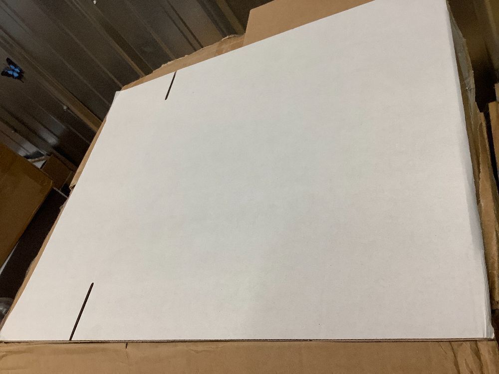 100 Pack of 12x9x4” White Corrugated Cardboard Packing Shipping Mailing Moving Carton Boxes Cube - Image 3 - Lot 317