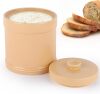 Premium Sourdough Bread Starter Kit,64 oz Large Ceramic Sourdough Jar with Lid for Sourdough Bread Baking - Thumbnail 1