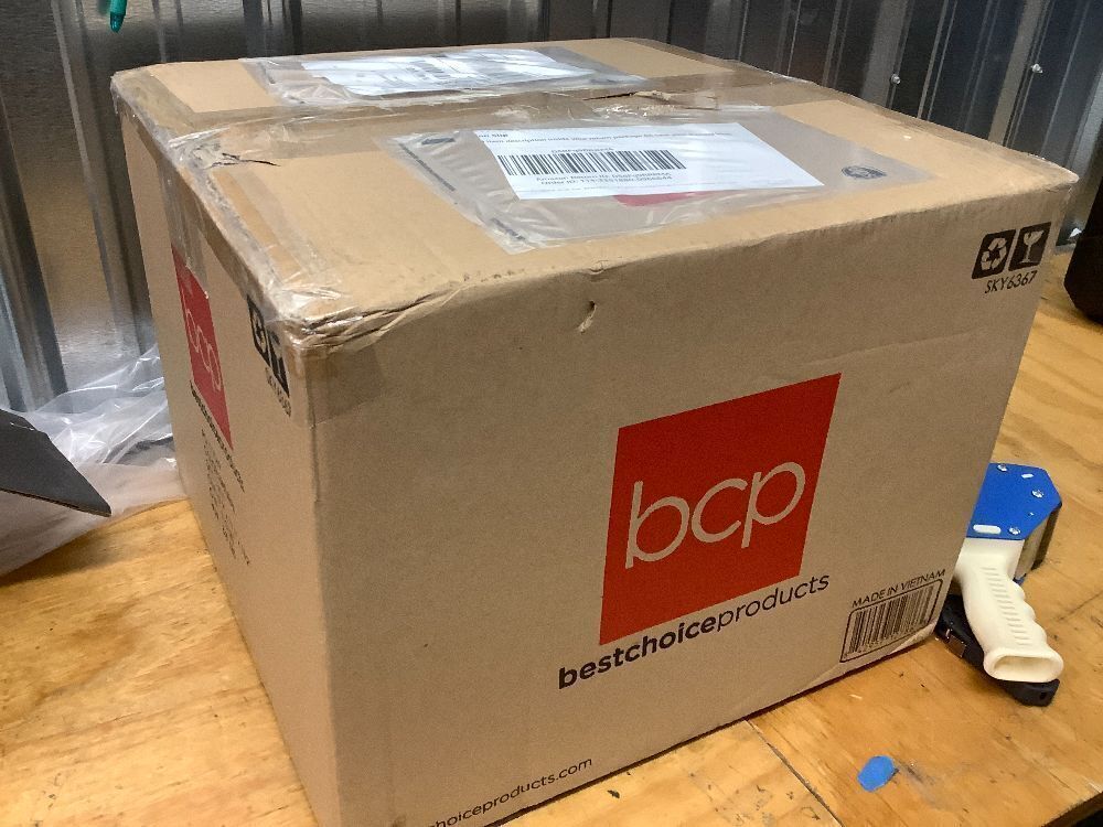 Set of 2 Water Hyacinth Pantry Baskets w/ Chalkboard, Marker - 16in - Image 2 - Lot 340