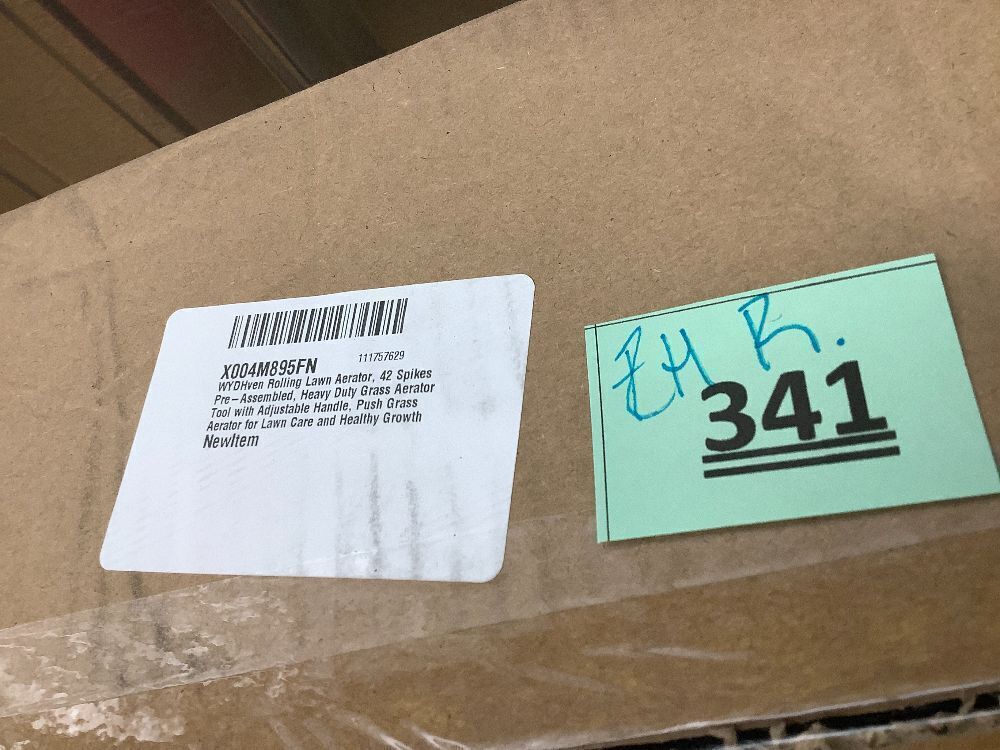 Rolling Lawn Aerator, 42 Spikes Pre-Assembled, Heavy Duty Grass Aerator Tool with Adjustable Handle, Push Grass Aerator for Lawn Care and Healthy Growth - Image 5 - Lot 341