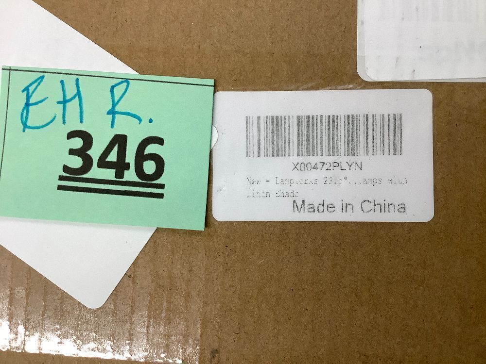 Rustic Farmhouse Buffet Lamps Set of 2, 30" Tall Table Lamps with Metal Base & Linen Shade – UL Certified, Perfect for Adding a Warm, Cozy Glow to Living Rooms, Dining Rooms & Entryways - Image 5 - Lot 346