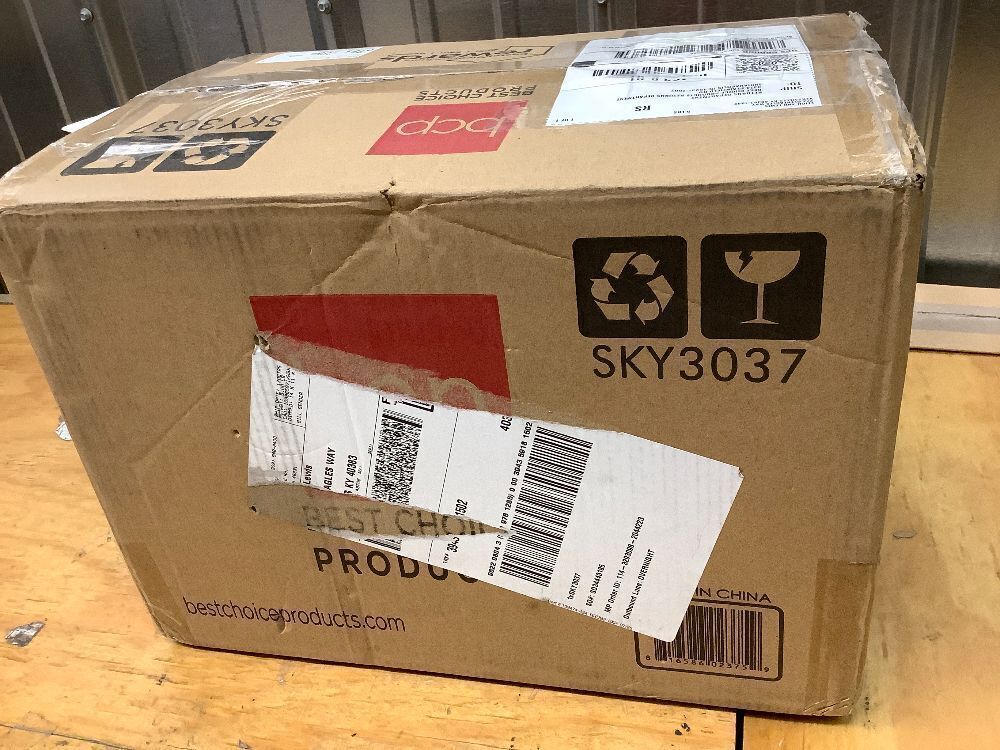 Pre-Lit Ceramic Tabletop Christmas Tree with Lights- 15in - Image 2 - Lot 357