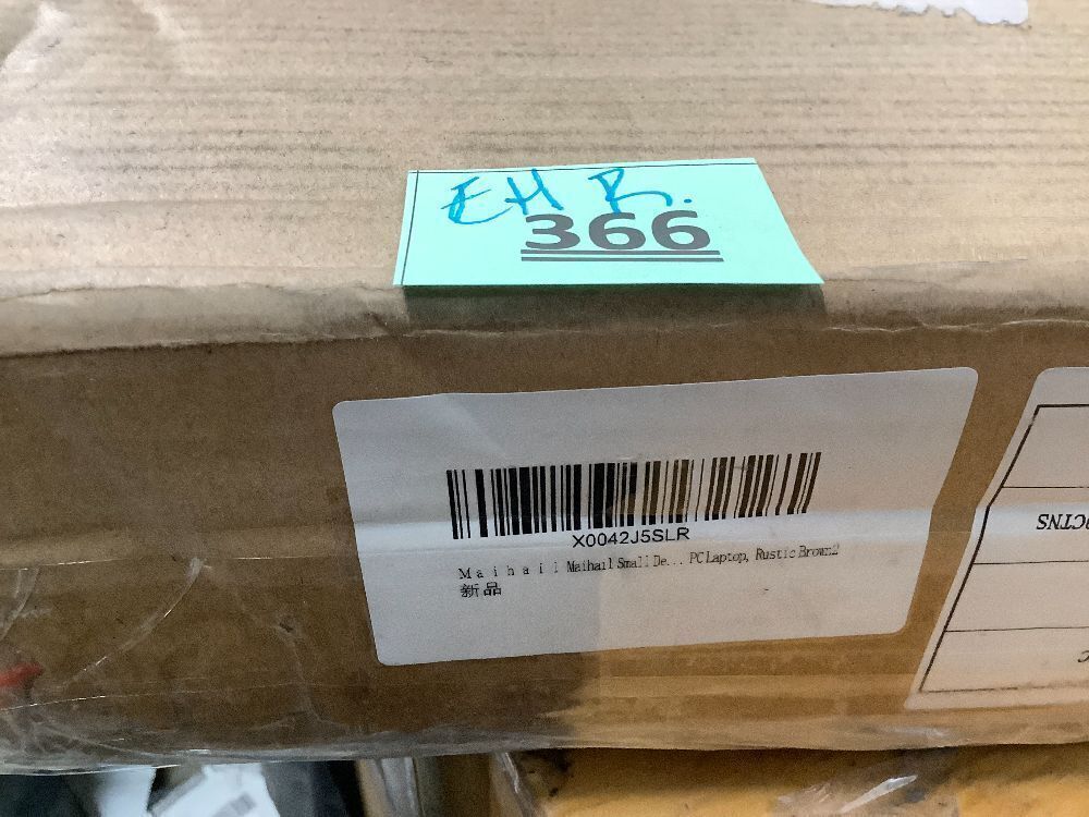 Ｍａｉｈａｉｌ Maihail Small Desk with Drawers, 40 inch Computer Desk with Shelves, Writing Desk with Storage, Small Office Desk with Metal Frame - Image 4 - Lot 366