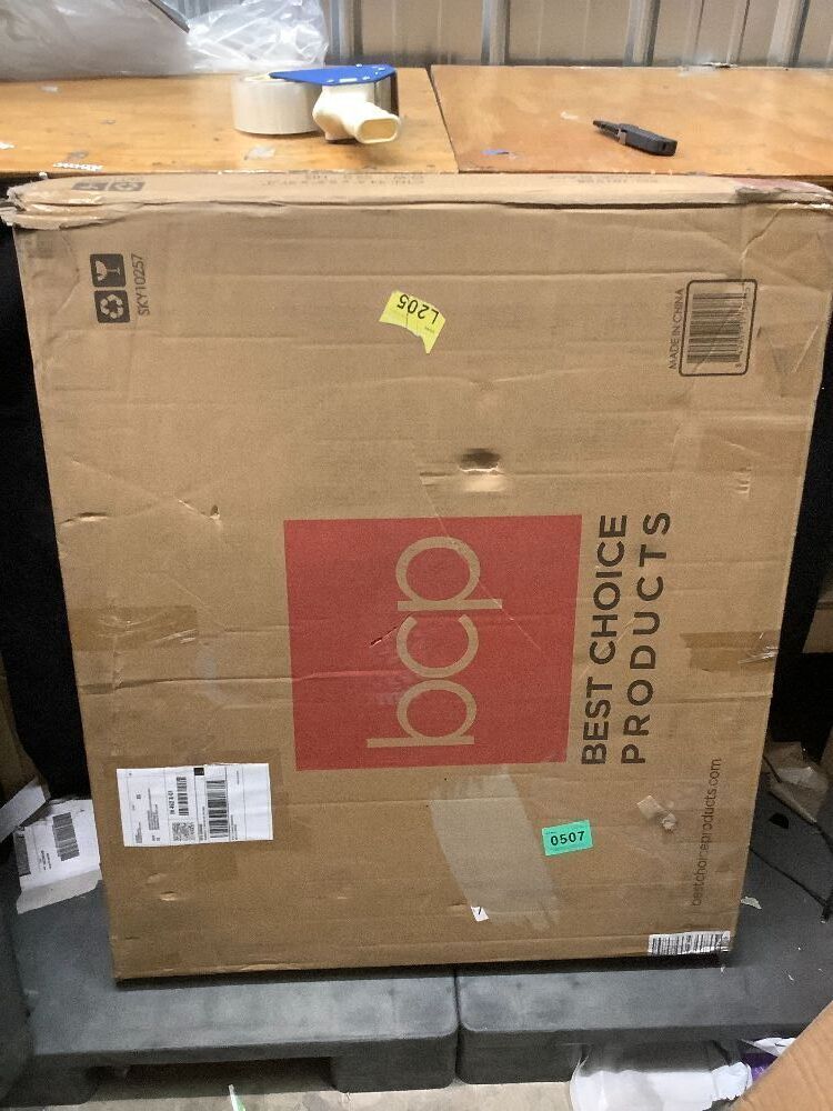 Oversized Padded Zero Gravity Chair, Folding Outdoor Patio Recliner, XL Anti Gravity Lounger for Backyard w/Headrest, Cup Holder, Side Tray, Polyester Mesh - Image 2 - Lot 380