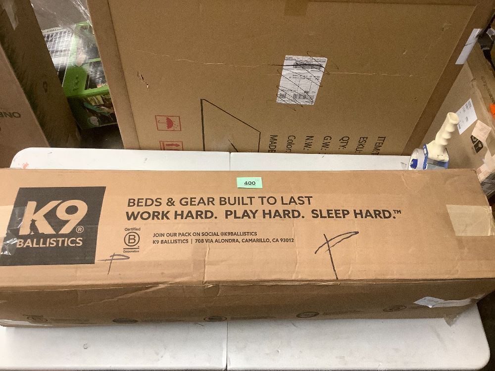 K9 Ballistics Tough Round Nesting Pillow Dog Bed - Removable Cover, Washable, Durable & Water Resistant Indoor/Outdoor Bed - Medium, Tan - Image 5 - Lot 400