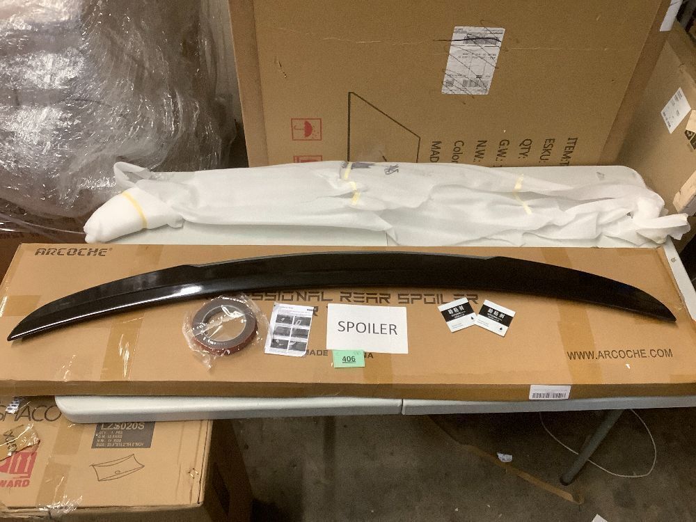 Spoiler for Toyota Camry 2024/2025 LE SE XLE XSE AWD Without Drilling,ABS Rear Trunk Spoiler Wing for 9th Gen Camry Accessories - Image 2 - Lot 406