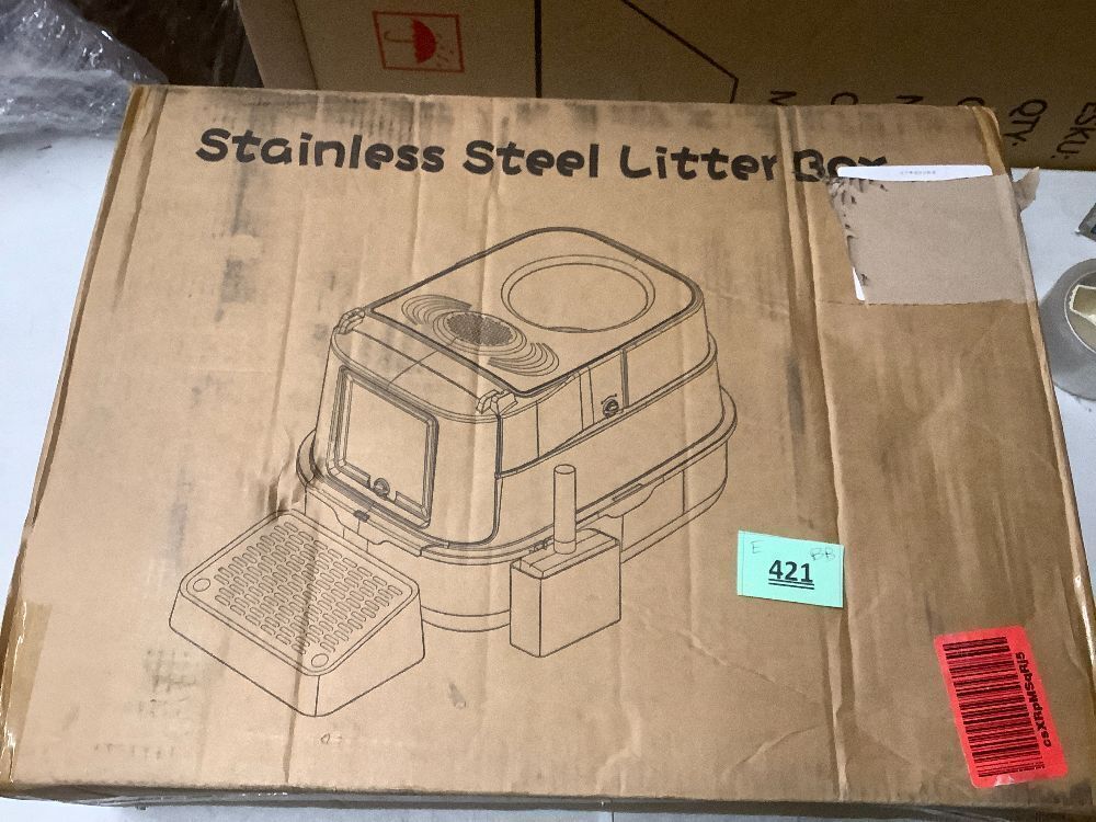 Stainless Steel Litter Box - Image 3 - Lot 421